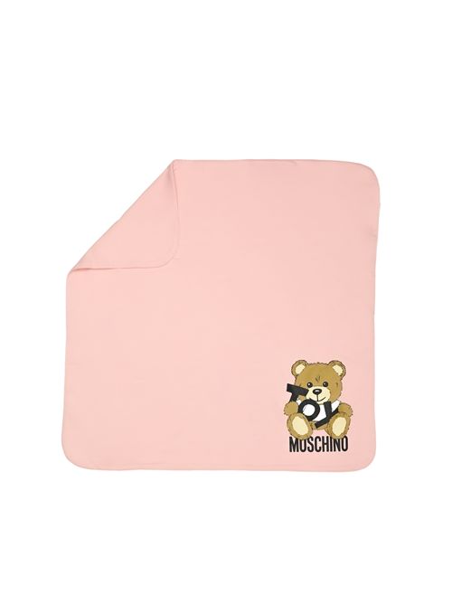 Coperta, neonato, logata. MOSCHINO | MNB00F LCA1950209